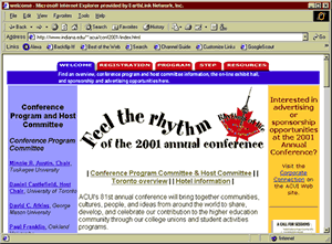 ACUI Conference page