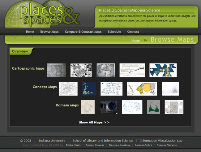 Places and Spaces